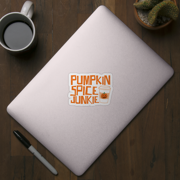 Pumpkin Spice Junkie Halloween by The WYLD Tribe